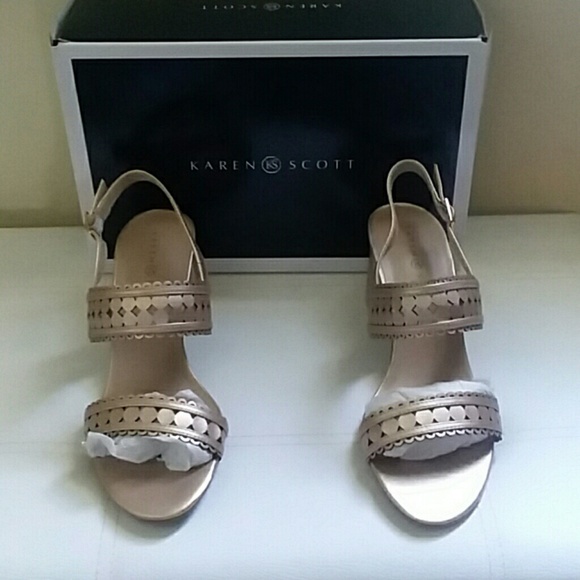 KAREN SCOTT Shoes - KAREN SCOTT SANDALS, SIZE 8-1/2"